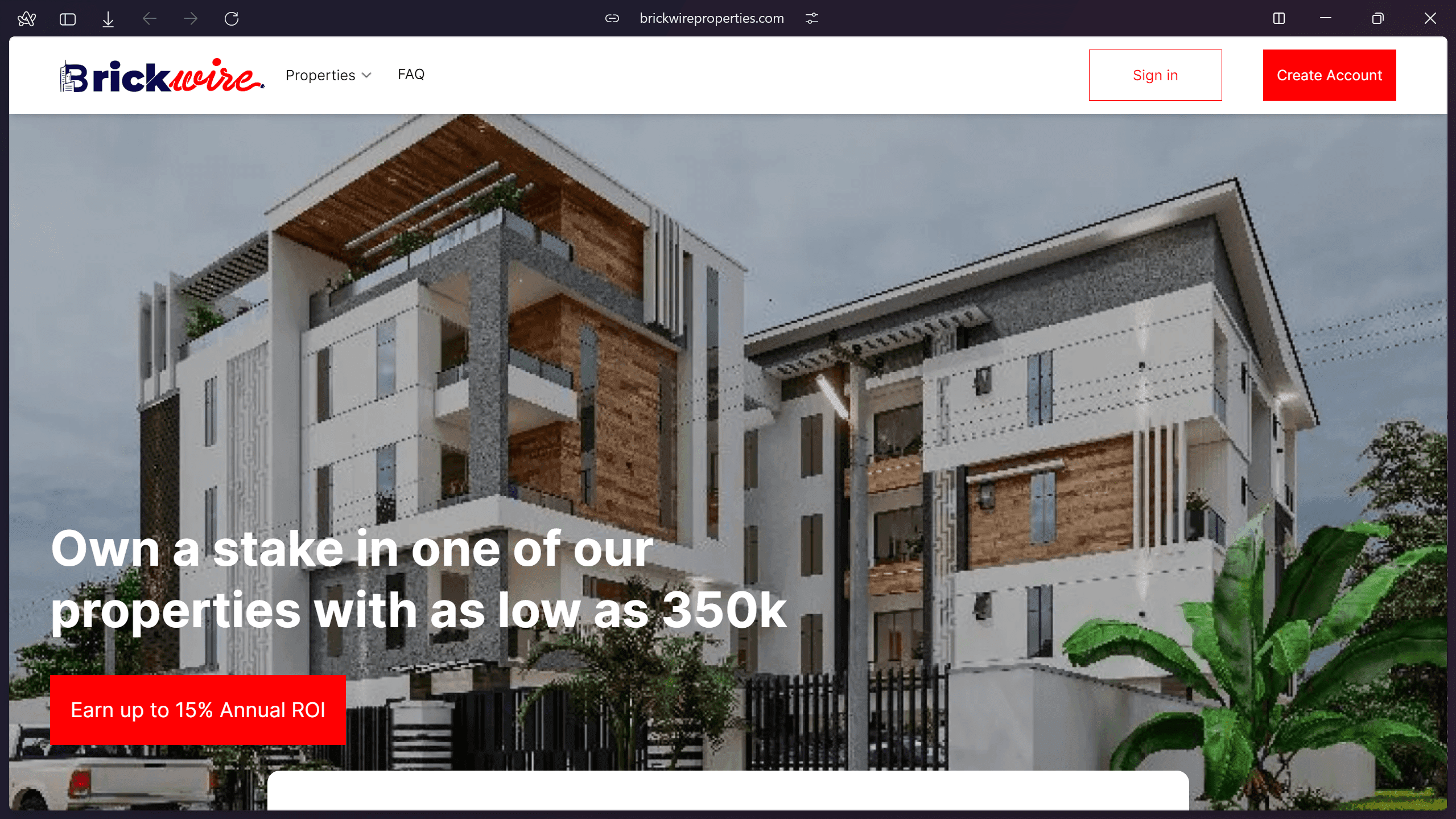 BrickWire platform screenshot 1
